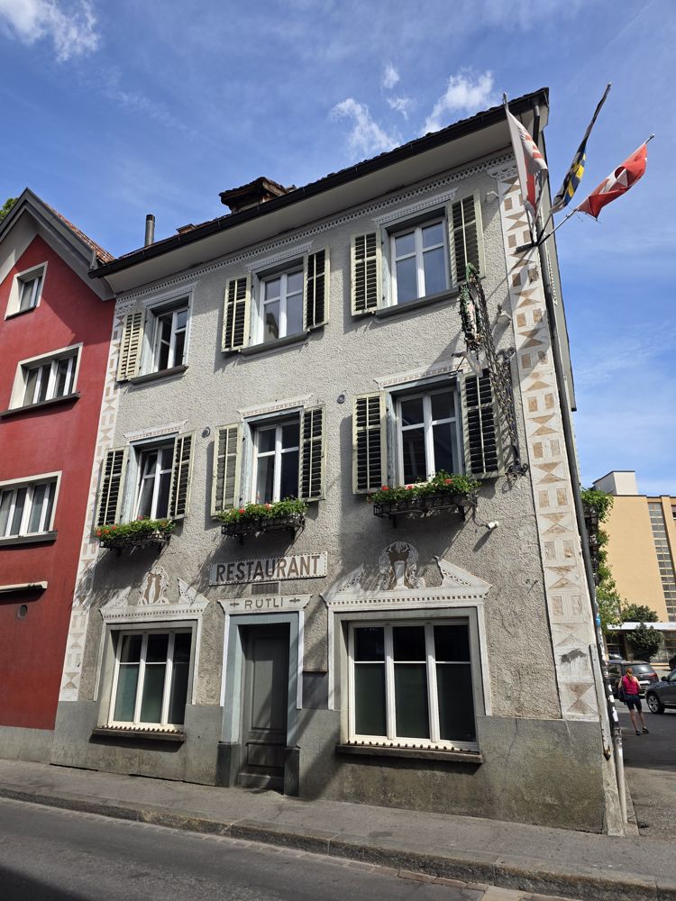 Aussenansicht Haus zum Rütli